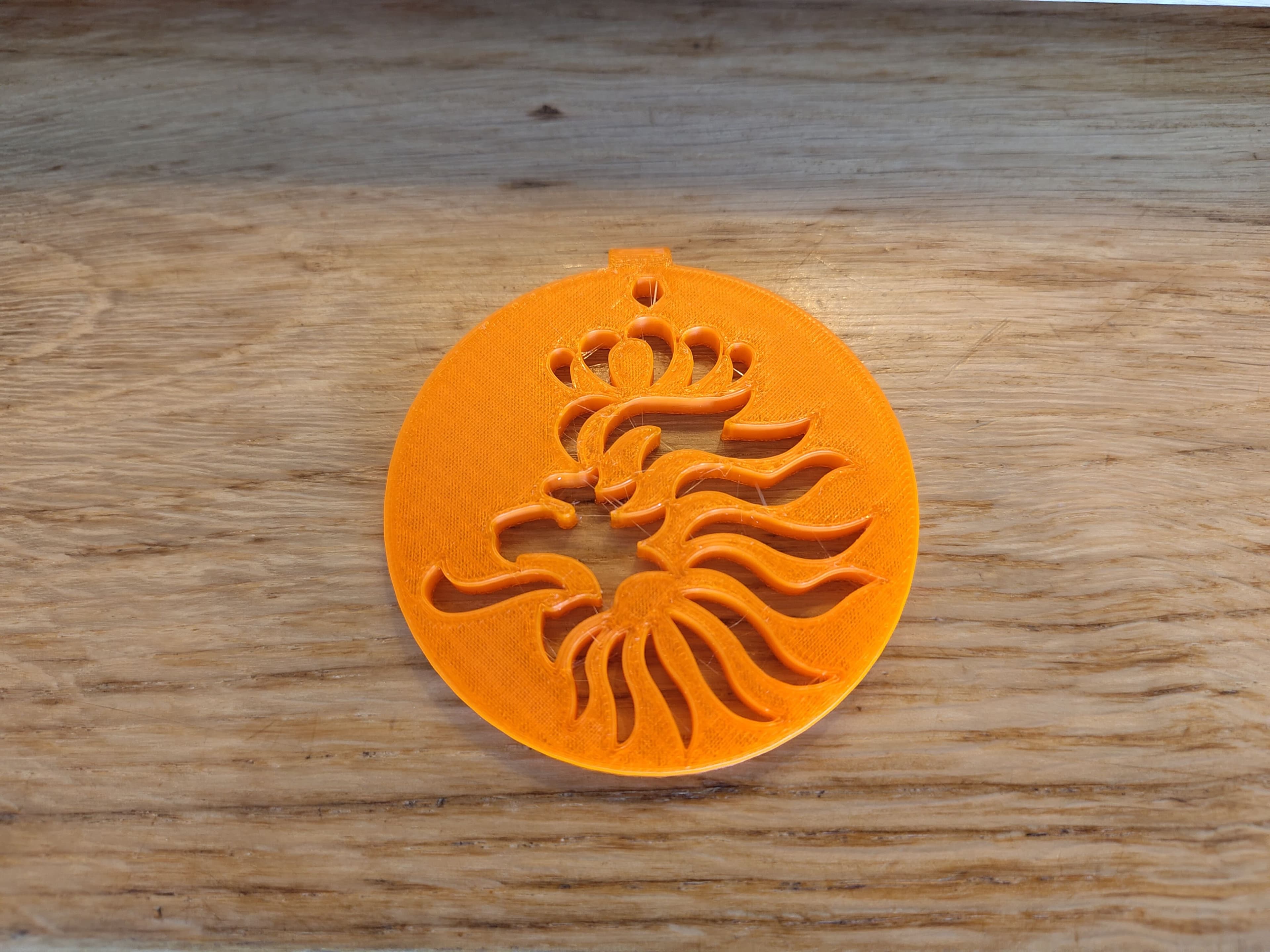 Orange Necklace